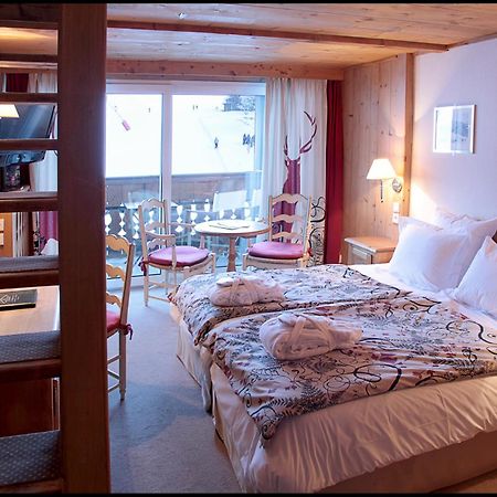 Chalet-Hotel La Marmotte, La Tapiaz & Spa, The Originals Relais Ле-Гет Екстериор снимка