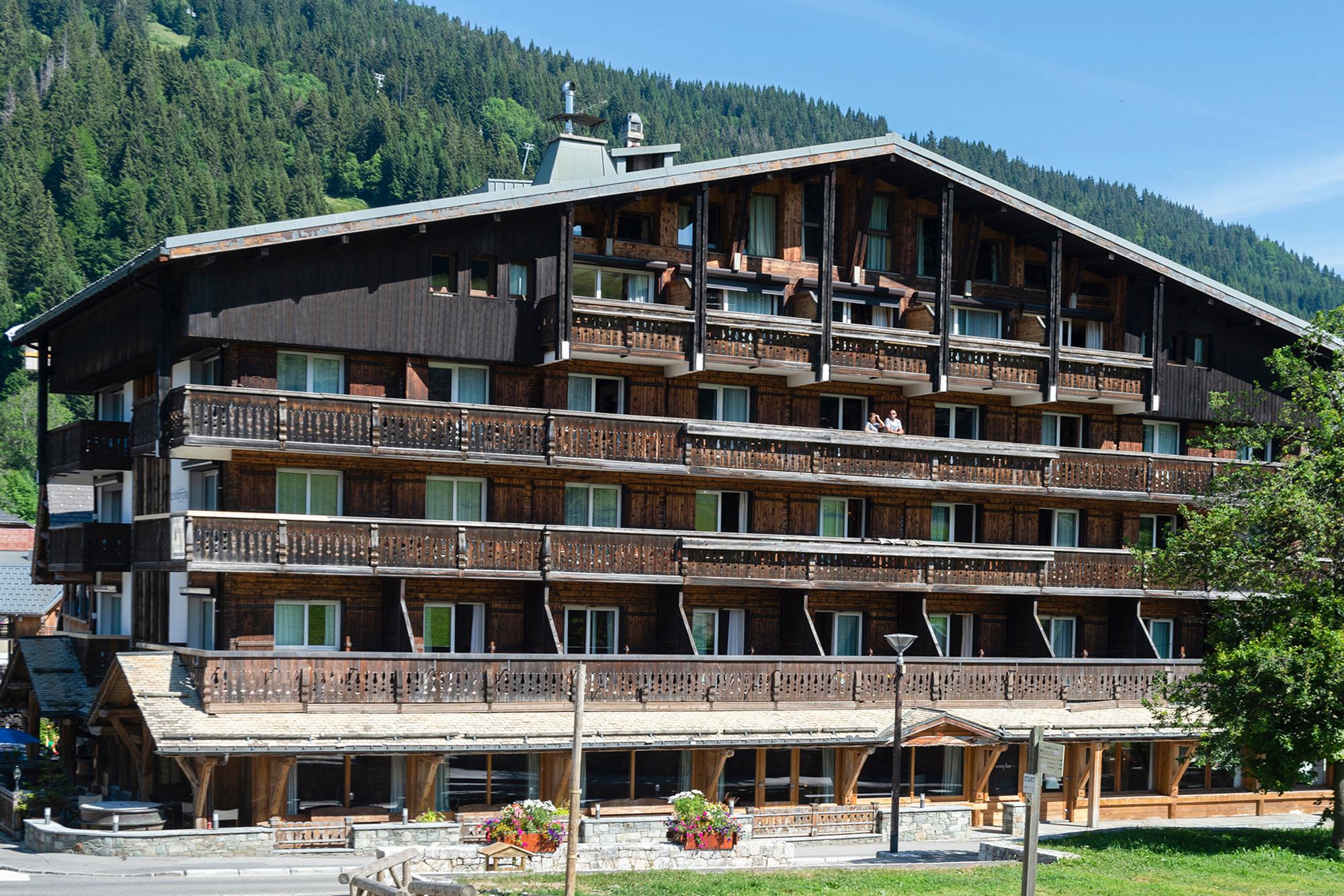 Chalet-Hotel La Marmotte, La Tapiaz & Spa, The Originals Relais Ле-Гет Екстериор снимка