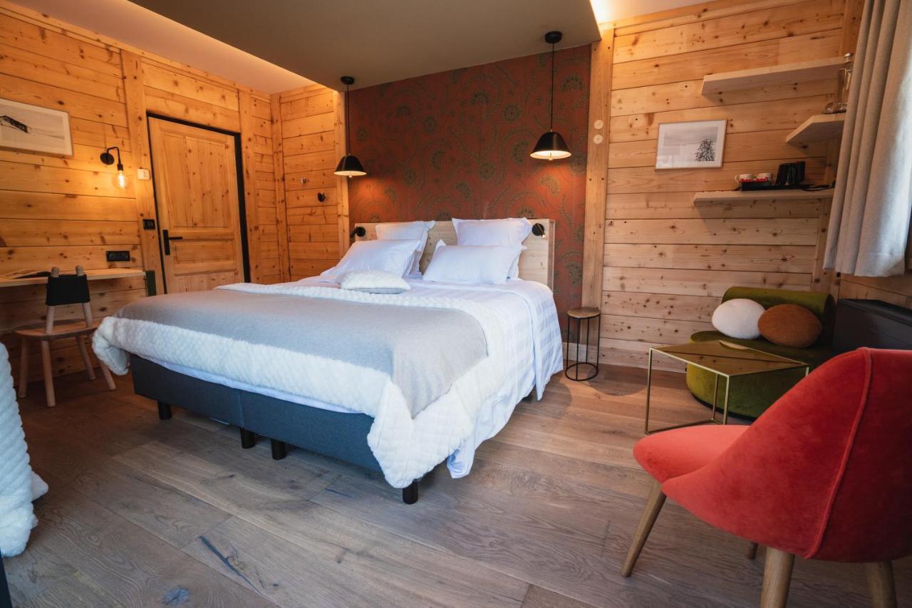 Chalet-Hotel La Marmotte, La Tapiaz & Spa, The Originals Relais Ле-Гет Екстериор снимка