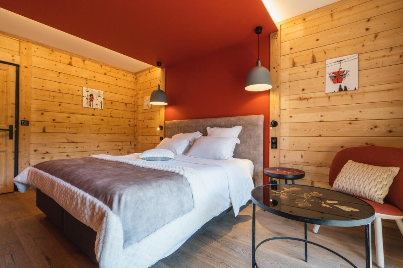 Chalet-Hotel La Marmotte, La Tapiaz & Spa, The Originals Relais Ле-Гет Екстериор снимка