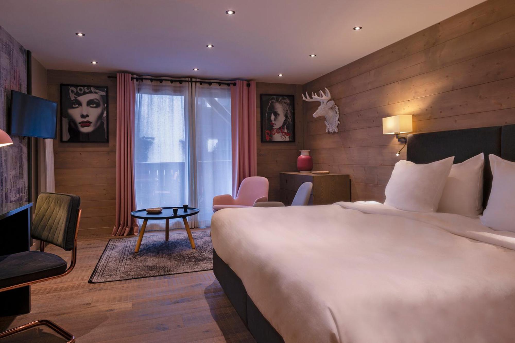 Chalet-Hotel La Marmotte, La Tapiaz & Spa, The Originals Relais Ле-Гет Екстериор снимка