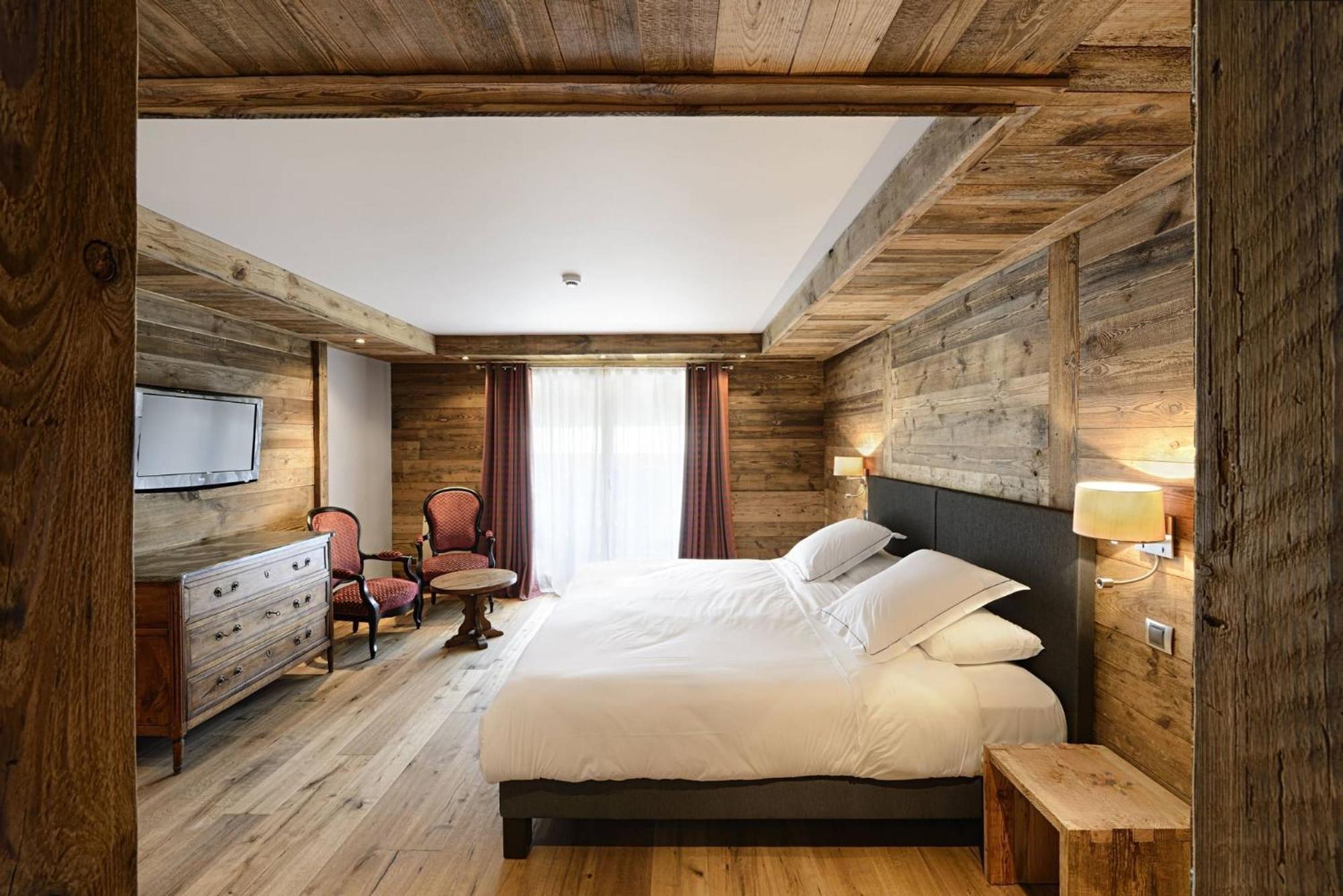 Chalet-Hotel La Marmotte, La Tapiaz & Spa, The Originals Relais Ле-Гет Екстериор снимка