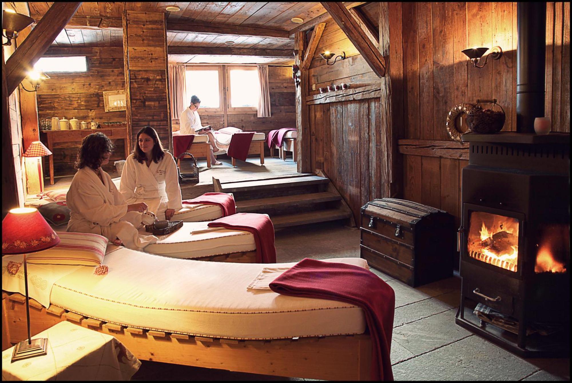 Chalet-Hotel La Marmotte, La Tapiaz & Spa, The Originals Relais Ле-Гет Екстериор снимка