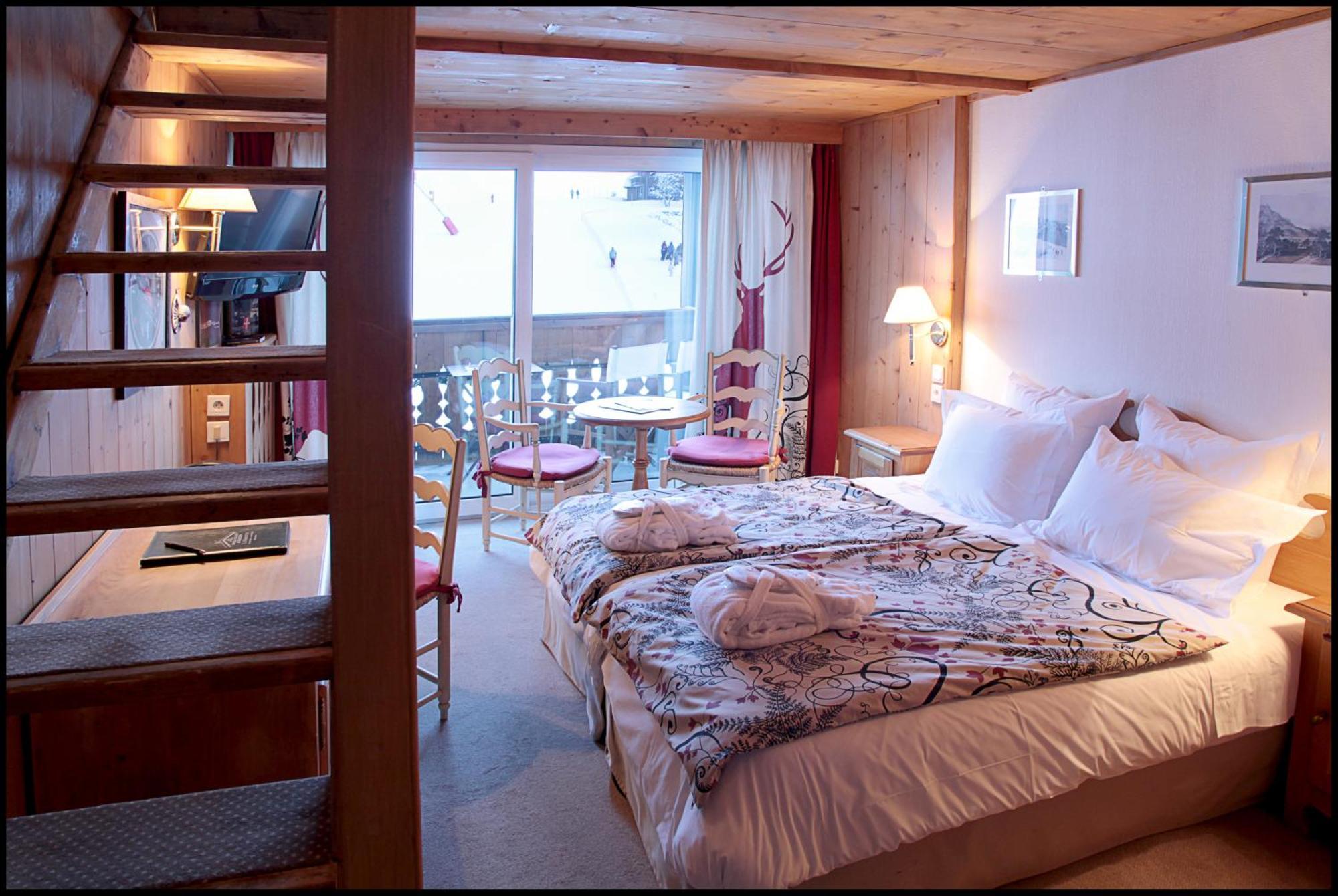 Chalet-Hotel La Marmotte, La Tapiaz & Spa, The Originals Relais Ле-Гет Екстериор снимка