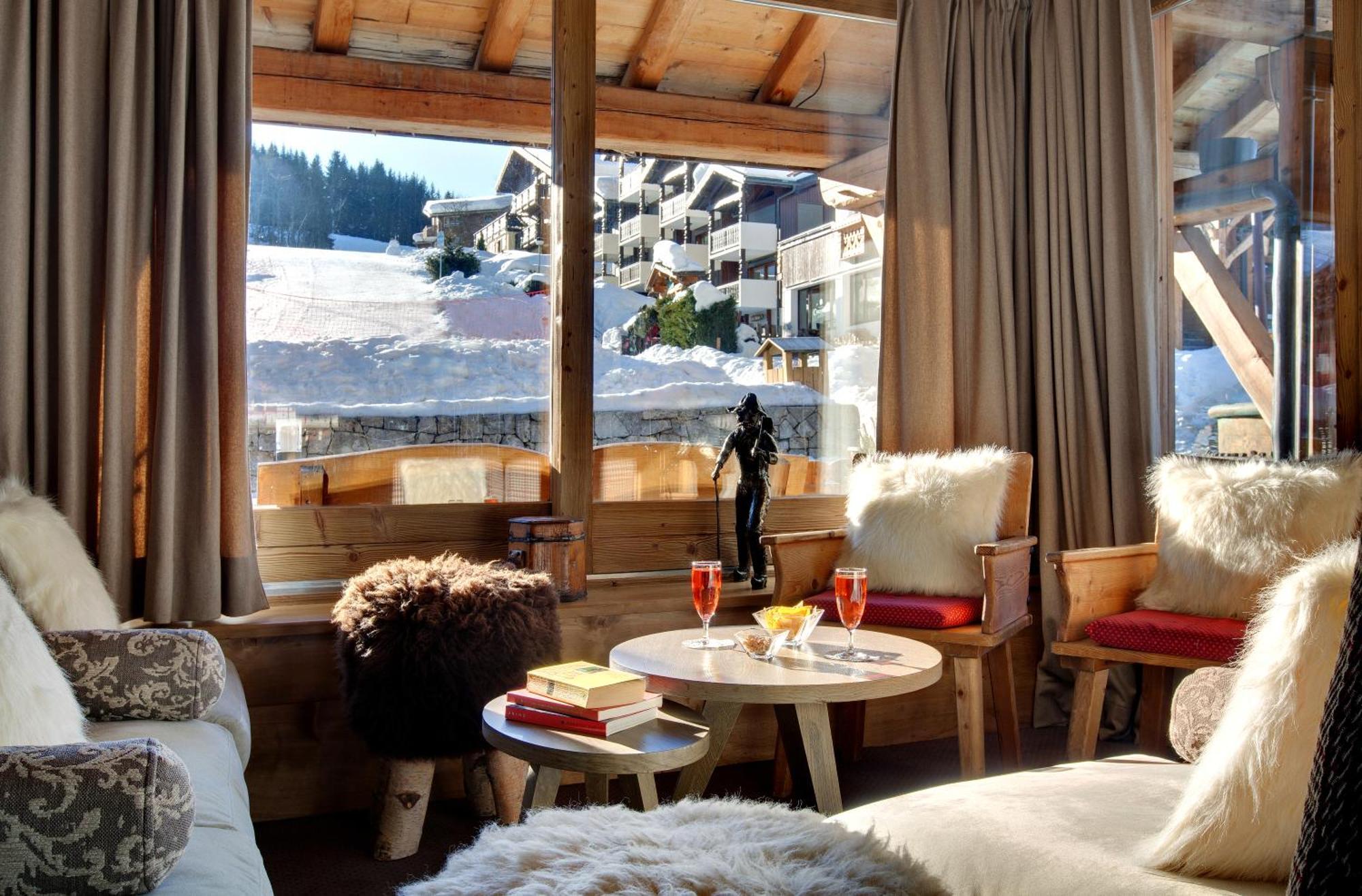 Chalet-Hotel La Marmotte, La Tapiaz & Spa, The Originals Relais Ле-Гет Екстериор снимка