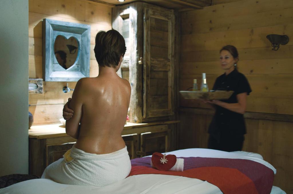 Chalet-Hotel La Marmotte, La Tapiaz & Spa, The Originals Relais Ле-Гет Екстериор снимка