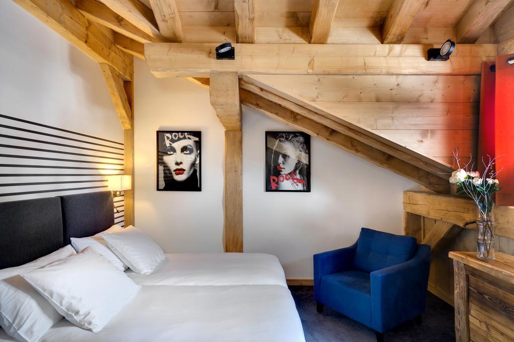 Chalet-Hotel La Marmotte, La Tapiaz & Spa, The Originals Relais Ле-Гет Екстериор снимка