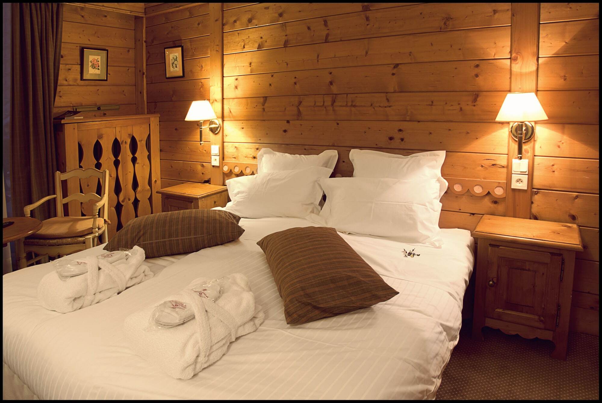 Chalet-Hotel La Marmotte, La Tapiaz & Spa, The Originals Relais Ле-Гет Екстериор снимка